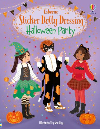 Sticker Dolly Dressing Halloween Party - Sticker Dolly Dressing Fiona Watt, Non Taylor, Antonia Miller 9781835408407 book cover