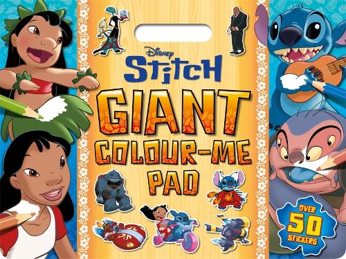 Disney Stitch: Giant Colour-Me Pad Walt Disney 9781835447291 book cover
