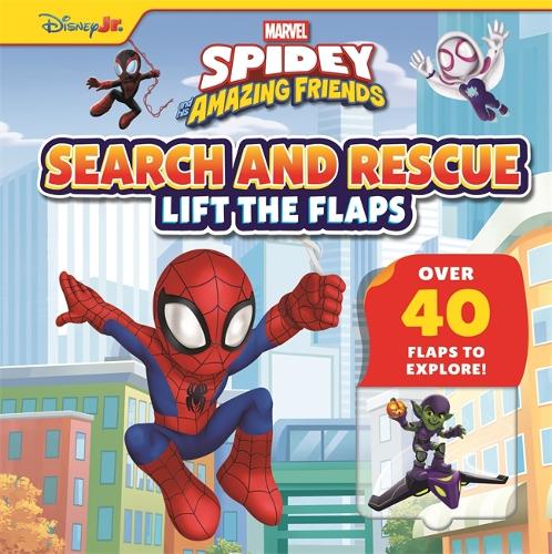 Marvel Spidey & His Amazing Friends: Search and Rescue Lift the Flaps (Board book) Marvel Entertainment International Ltd 9781835449851 book cover