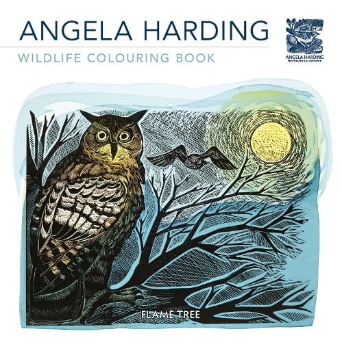 Wildlife (Angela Harding) Colouring Book - Gift Colouring Books Angela Harding 9781835622940 book cover