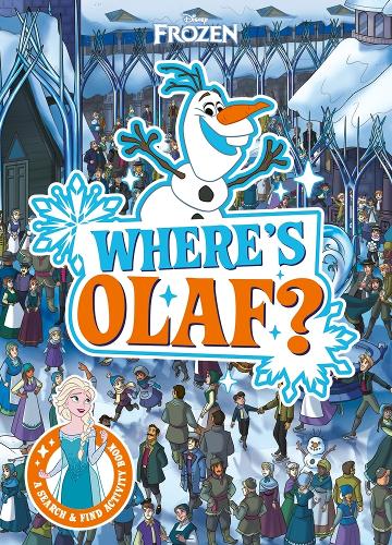 Where's Olaf?: A Disney Frozen search-and-find book Walt Disney 9781835872321 book cover