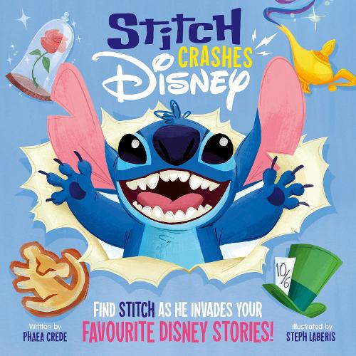 Stitch Crashes Disney Walt Disney 9781835873069 book cover