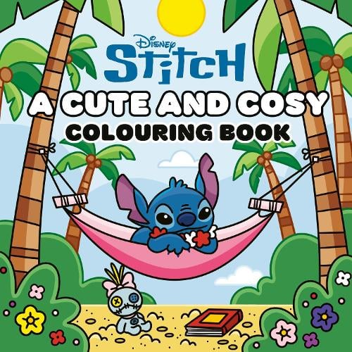 Disney Stitch: A Cute and Cosy Colouring Book Walt Disney, Niamh Smith Io 9781835874363 book cover