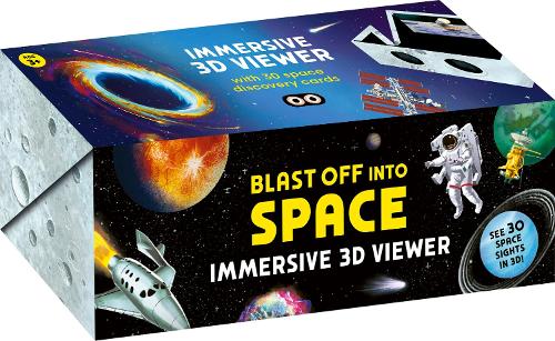 Blast Off Into Space: Immersive 3D Viewer David Hawcock, Liberum Donum 9781836005636 book cover
