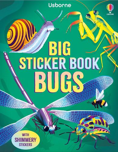 Big Sticker Book Bugs - Big Sticker Books Alice James, Rebecca Mills 9781836040699 book cover