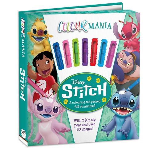 Disney: Colourmania Stitch Marvel Entertainment International Ltd 9781836500360 book cover