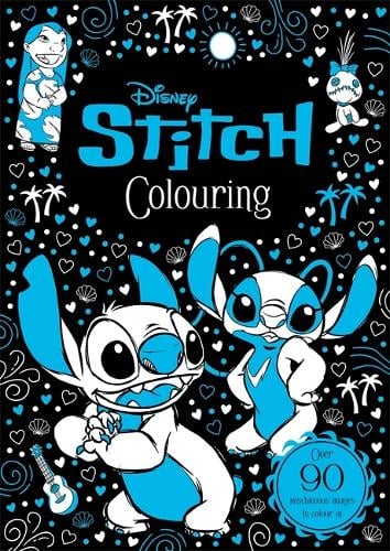 Disney: Stitch Colouring Walt Disney 9781836503774 book cover
