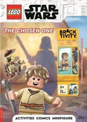 LEGO Star Wars: The Chosen One Activity Book (with Anakin Skywalker minifigure, pit droid and repair station) LEGO®, Buster Books 9781837250837 book cover