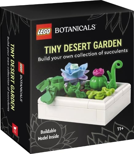 LEGO Botanicals: Tiny Desert Garden LEGO®, Buster Books 9781837250875 book cover