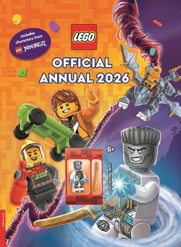 LEGO Books. Official Annual 2026 (with Zane LEGO NINJAGO minifigure) - LEGO Annual LEGO®, Buster Books 9781837251100 book cover