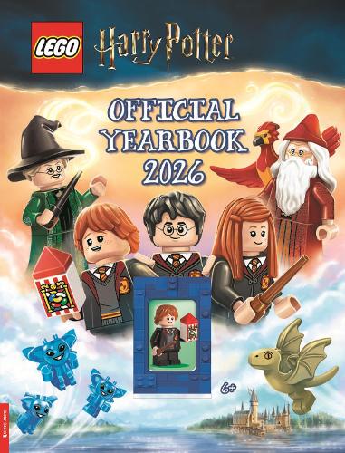 LEGO Harry Potter: Official Yearbook 2026 (with Ron Weasley minifigure) - LEGO Annual LEGO®, Buster Books 9781837251117 book cover