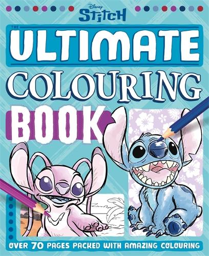 Disney Stitch: The Ultimate Colouring Book Walt Disney 9781837950324 book cover
