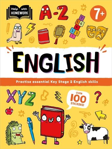 Help With Homework: Age 7+ English - Practise essential Key Stage 2 English skills Autumn Publishing 9781837950744 book cover