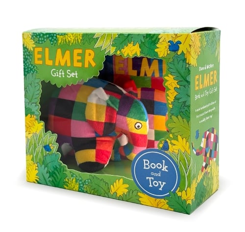 Elmer Book and Toy Gift Set - Elmer Picture Books David McKee 9781839135149 book cover