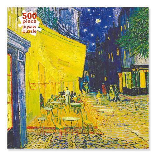 Van Gogh Cafe Terrace 500 Piece Jigsaw Puzzle (Jigsaw) Flame Tree Studio 9781839643088 book cover