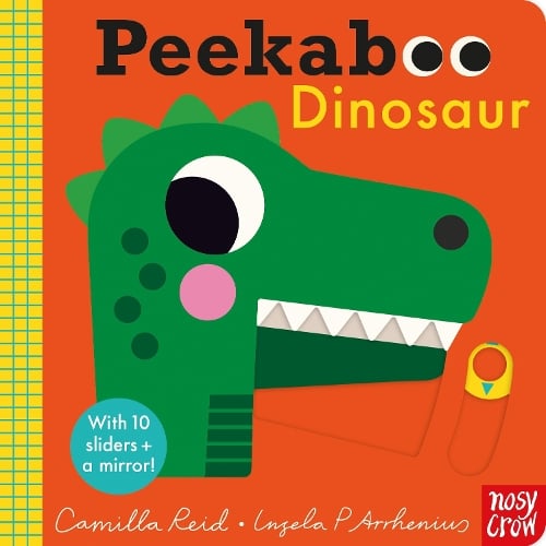 Peekaboo Dinosaur - Peekaboo (Board book) Camilla Reid, Ingela P Arrhenius 9781839942655 book cover