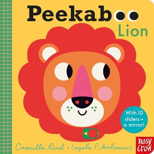 Peekaboo Lion - Peekaboo (Board book) Ingela P Arrhenius, Camilla Reid 9781839946769 book cover