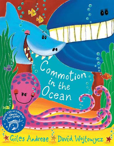 Commotion In The Ocean Giles Andreae, David Wojtowycz 9781841211015 book cover
