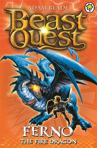Beast Quest: Ferno the Fire Dragon: Series 1 Book 1 - Beast Quest Adam Blade 9781846164835 book cover
