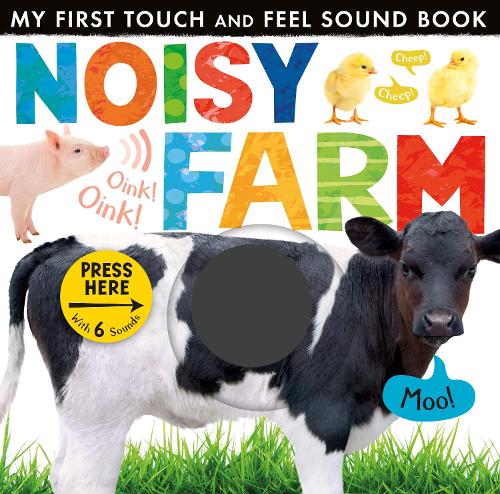 Noisy Farm - My First Touch and Feel Sound Book (Board book) LITTLE TIGER PRESS 9781848956995 book cover