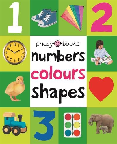 Numbers, Colours, Shapes - First 100 Soft To Touch (Board book) Priddy Books, Roger Priddy 9781849154239 book cover