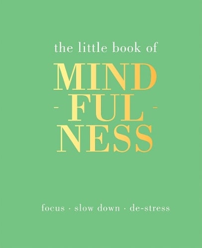 The Little Book of Mindfulness: Focus, Slow Down, De-Stress - Little Book of Tiddy Rowan 9781849494205 book cover