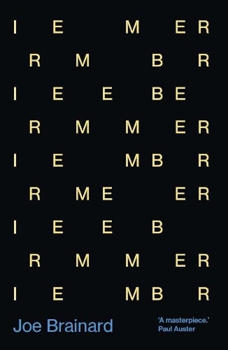 I Remember Joe Brainard, Paul Auster, Olivia Laing 9781917092234 book cover
