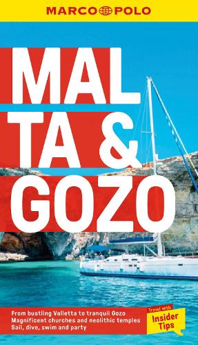 Malta and Gozo Marco Polo Pocket Travel Guide - with pull out map - Marco Polo Pocket Guides Marco Polo 9781917131056 book cover