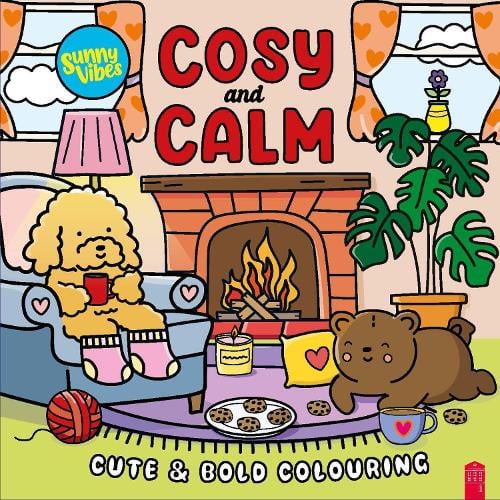 Cosy and Calm - Sunny Vibes Colouring 1 Sunny Vibes, Sam Jayne 9781917156547 book cover
