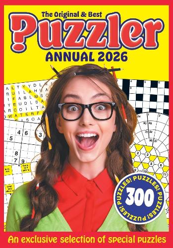 Puzzler Annual 2026 DC Thompson 9781917203975 book cover