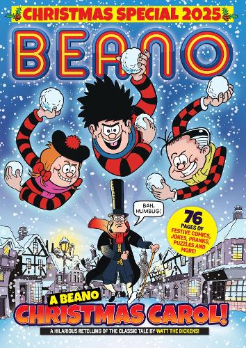 Beano Christmas Special 2025 9781917436151 book cover