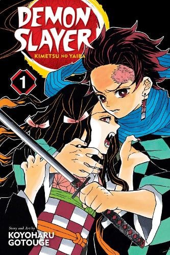 Demon Slayer: Kimetsu no Yaiba, Vol. 1 - Demon Slayer: Kimetsu no Yaiba Koyoharu Gotouge 9781974700523 book cover