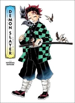 Art of Demon Slayer: Kimetsu no Yaiba Koyoharu Gotouge 9781974734108 book cover