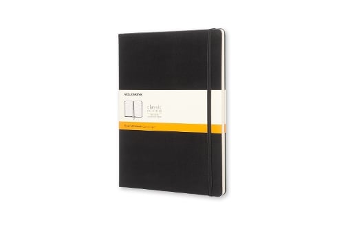 Moleskine Extra Large Ruled Notebook Hard Black - Moleskine Classic Moleskine 9788867323067 book cover
