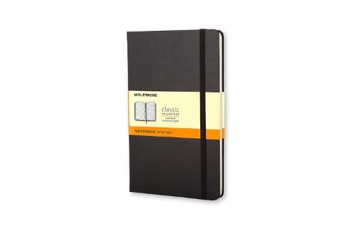 Moleskine Pocket Hardcover Ruled Notebook Black - Moleskine Classic Moleskine 9788883701009 book cover