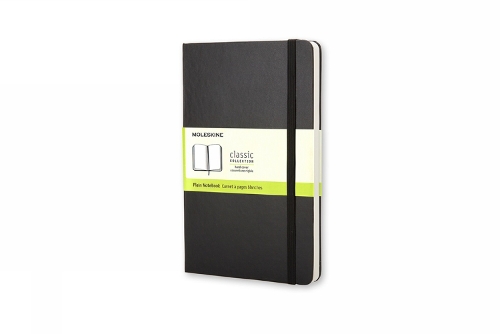 Moleskine Pocket Plain Hardcover Notebook Black - Moleskine Classic Moleskine 9788883701030 book cover
