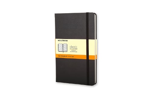 Moleskine Large Ruled Hardcover Notebook Black - Moleskine Classic Moleskine 9788883701122 book cover