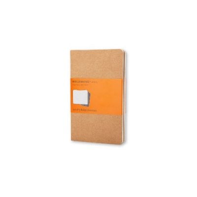 Cahier Journal Ruled Pocket Brown - Moleskine Cahier Moleskine 9788883704925 book cover