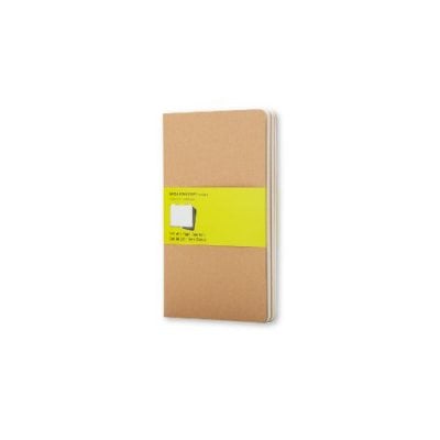 Cahier Journal Plain Large Brown - Moleskine Cahier Moleskine 9788883705007 book cover