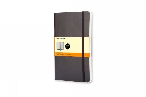 Moleskine Soft Large Ruled Notebook Black - Moleskine Classic Moleskine 9788883707162 book cover