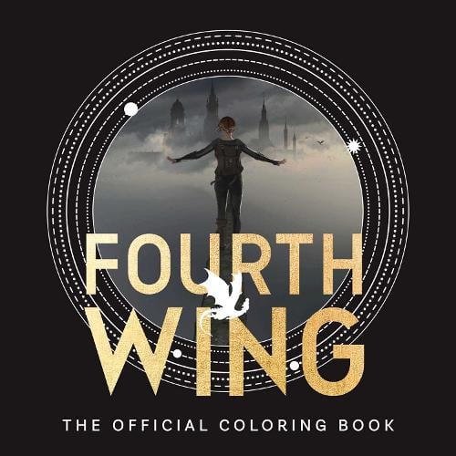 Fourth Wing: The Official Coloring Book Entangled 9798881604165 book cover