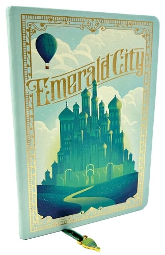 Emerald City Hardcover Journal - Wicked Insights 9798886637380 book cover