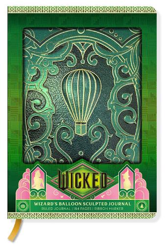 Wicked: Wizard's Balloon Sculpted Journal Insight Editions 9798886639025 book cover